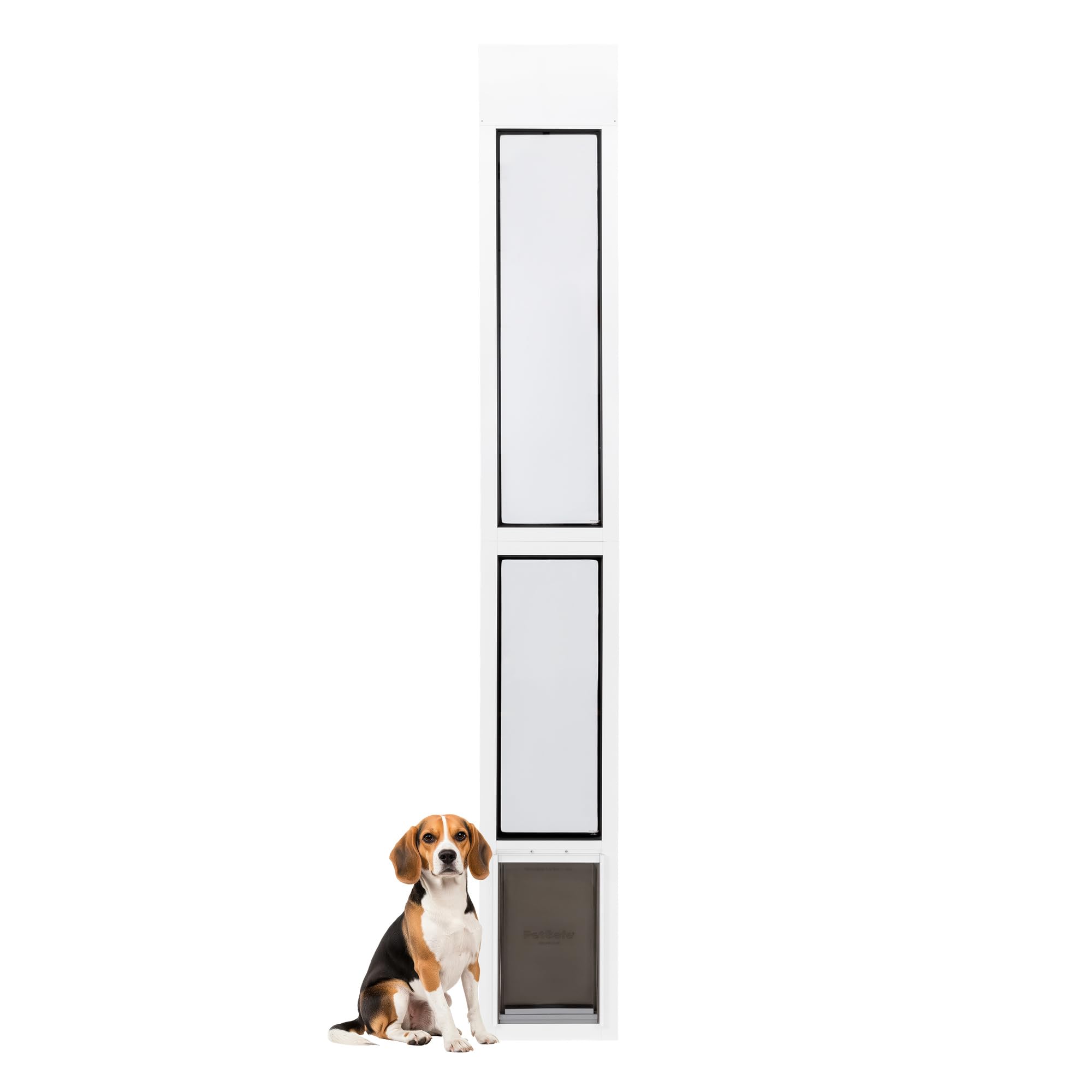 Photo 1 of ***FACTORY SEALED*** PetSafe Extreme Weather Sliding Glass Pet Door - Energy Efficient Entry for Dogs & Cats - Triple Flap with Magnetic Seal - Durable Aluminum Frame - Easy Install - Mediume