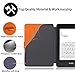 OMOTON Kindle Paperwhite Case Cover - The Thinnest Lightest PU Leather Smart Cover Kindle Paperwhite fits All Paperwhite Generations Prior to 2018 (Will not fit All Paperwhite 10th Gen), Orange