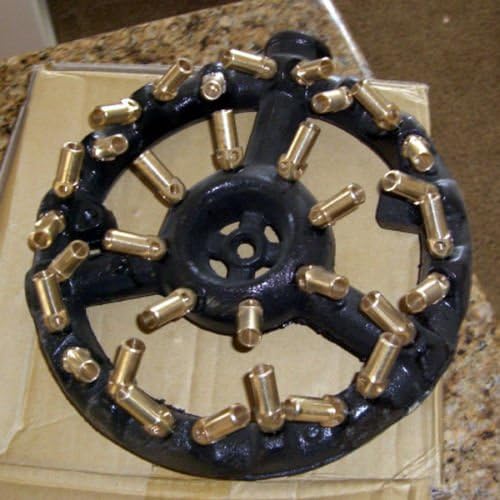 32 Tip Round Nozzle Jet Burner (Natural Gas) Garden