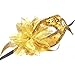 IETANG 10pcs Set Mardi Gras Half Masquerades Venetian Masks Costumes Party Accessory (gold-10pc)