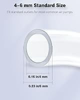 Pawfly Aquarium Airline Tubing 12 m 4-6 mm PVC Hose Flexible Kink-Resistant view 4