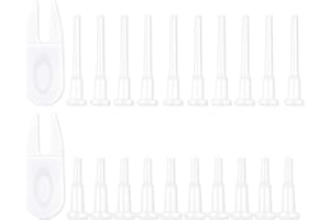 AHQiZFX 22PCS Exercise Ball Plug Replacement Kit, Yoga Ball Fitness Exercise Ball Air Stopper Plug Pin Adapter Kit for Fitness Exercise Ball Inflatable Bed Pool