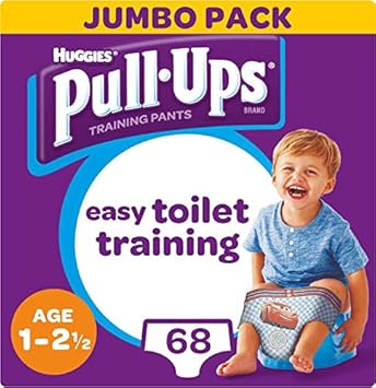 Huggies Pull Ups Jongens Potty Training Broek Dag Tijd Potty Training Broeken 1 2 5 Years Amazon Nl