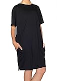 Raclove Women's Casual Tee Shirt Dress Short Sleeve