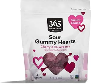 365 by Whole Foods Market Sour Heart Gummy Candy, 7 OZ