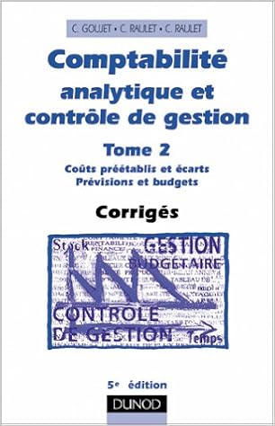 Comptabilite Analytique Et Controle De Gestion Tome 2 - 