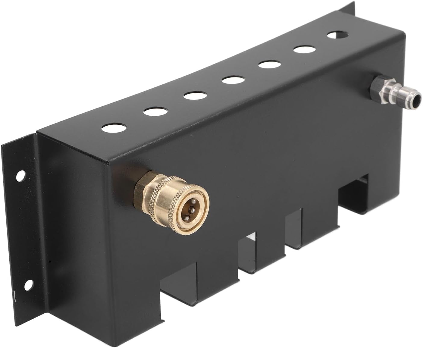 Stainless Steel Pressure Washer Gun Holder Wall Mounted Foam Cannon Nozzle Tip Organizer for High Pressure Washer Accessories