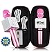 Wireless Microphone Karaoke Mic Amplifier Machine Bluetooth Handheld Portable Broadcast, Present, Youtube Songs Connect Android, Apple & Computers – By Karaoke-Mike(Pink)
