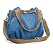 z-joyee Women's Ladies Casual Vintage Hobo Canvas Daily Purse Top Handle Shoulder Tote Shopper Handbag Satchel Bag