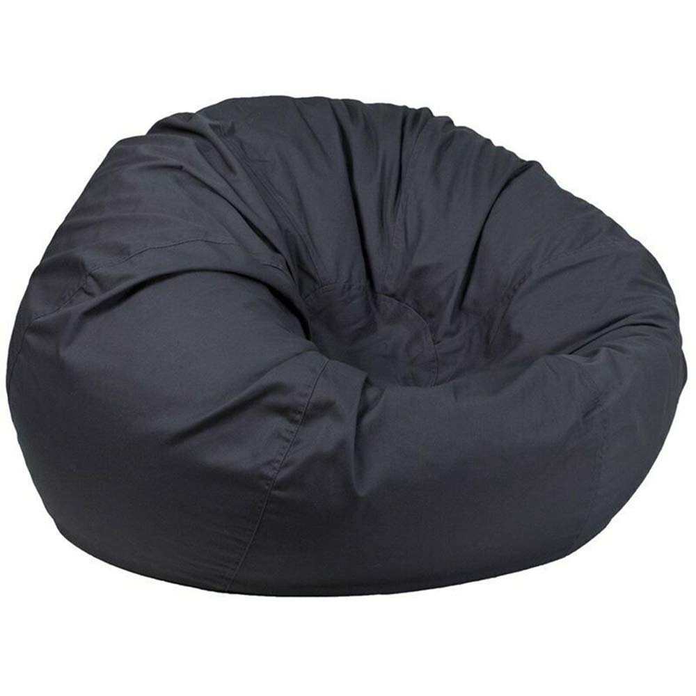Unik Always Flash Furniture Oversized Bean Bag Chair in Gray