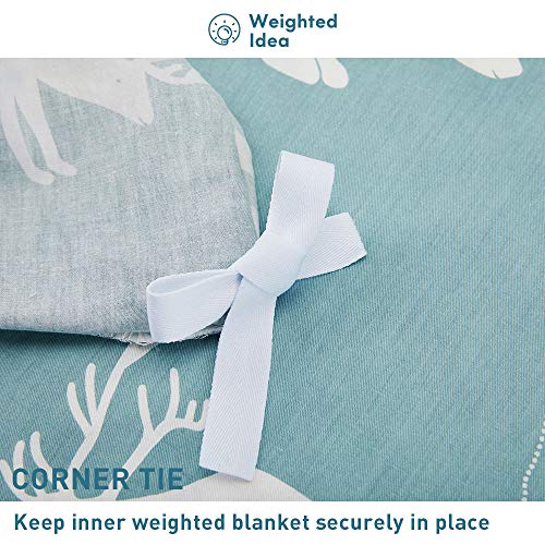 image for Weighted Idea Duvet Covers for Kids Weighted Blanket 41