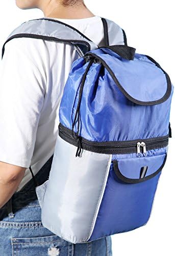 Food Container Picnic Backpack Thermal Lunch Bag Cooler Multifunctional Insulated Travel Camping
