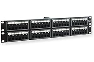 ICC Voice 6P2C Patch Panel with Male Telco in 48 Ports and 2 RMS
