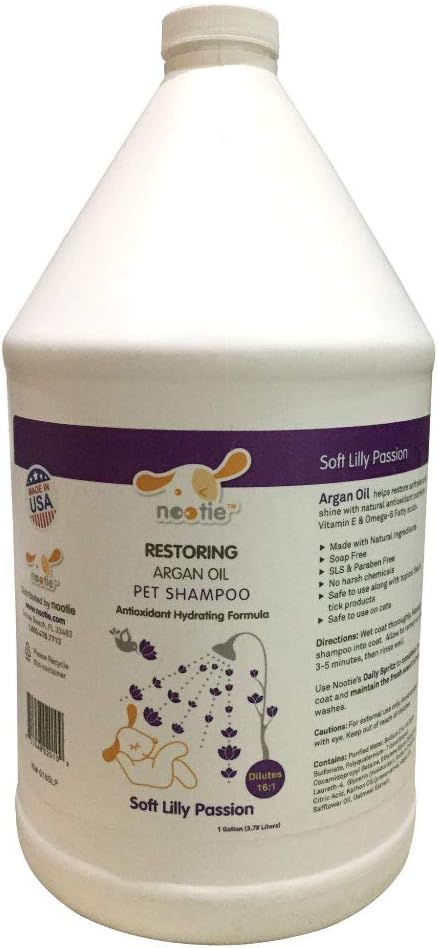 Nootie Restoring Soft Lilly Passion with Argan Oil, 1 gal, 3.8L