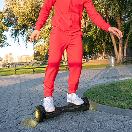 Jetson Hoverboard Zone Hoverboard with OffRoad AllTerrain Wheels Lightweight Black