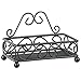Home Basics Sponge Holder for Sink (Bronze) Scroll Design Kitchen Sponge Holder | with Open Structure and Raised Feet