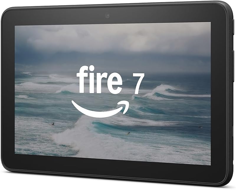 Fire 7 Tablet 7 Inch 32 GB Black Latest Model 2022 No Ads