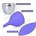 Tea Infuser, 4-Pack Silicone Tea Infuser Handle Stainless Steel Strainer filter Infuser with Drip Tray for Loose Leaf Grain Tea Cups, Mugs, and Teapots