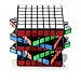 MoYu AoFu GT 7x7x7 Speed Professional Magic Cube with Display Stand Fast Turning and Easy Throws 3D Brain Teasers Puzzles for Adults