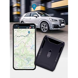 SALIND GPS Tracker met magneet – Geschikt voor auto’s, machines, boten en meer met een batterij die het 90 dagen…