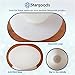 Stargoods Silicone Stemless Martini Glasses - Set of 4 Unbreakable Cups