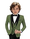 Tuxedo Suits for Boys 3 Pieces Slim Fit Boys Formal