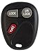 2001-2002 GMC Yukon Keyless Entry Remote Key Fob with with FREE DIY Programming Guide