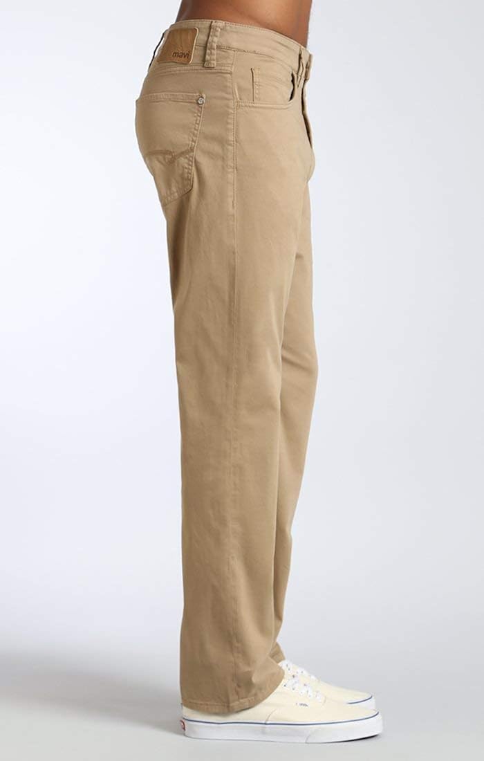 Mavi Men's Matt Classic Mid-Rise Relaxed Straight-Leg Pants: Clothing
