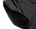 FIYOTE Women Summer Deep V-Neck Blouse Short Sleeve Casual Shirts Top Large Size Black