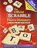 The Official Scrabble Players Dictionary, 5th Edition (large print, paperback) 2014 copyright by 