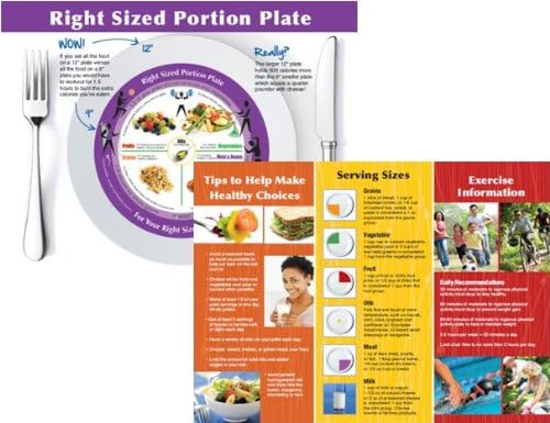NCES-Adult Portion Plate Tear Pad-50/sheet tearpad