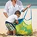 ILLUMINET Large Mesh Toy Bag: Beach, Swimming to carry your Beach Gear- Green