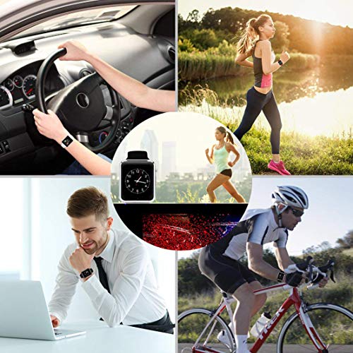 Smart Watch Phone Camera, IOQSOF Touch Screen Smart Wristwatch, Bluetooth Smart Watch Cell Phone with 2G Sim Card Slot for Samsung, LG, HTC, Google, Sony Android IOS Smartphone Men Women Kids Boys - Thumbnail 4