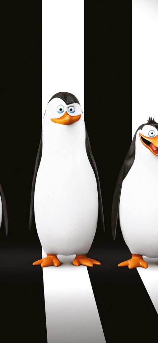 PeelitStickit Penguins of Madagascar, vinyl, Multi-colour