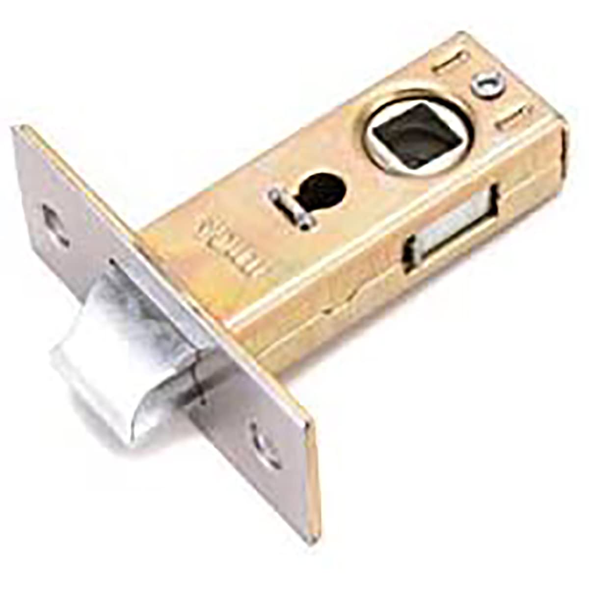 Unifizz Stainless Steel Door Latch, 40mm Flat Tubular Mortice Latch, Sprung Lever Door Handles, 1 Pcs