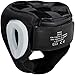 RDX Cow Hide Leather Boxing MMA Headgear UFC Head Guard Sparring Helmet Protector Fighting (CE Certified Approved by SATRA)