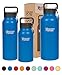 Healthy Human Stainless Steel Water Bottle | Double Walled Vacuum Insulated Water Thermos for Adults | Eco-Friendly Travel Bottles with Leak Proof Lid (Bahama, 32 oz/ 946 ML)
