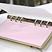 Loghot 5 Sets Assorted Colors Refills Inserts Filler Paper Pages for 6-Holes Notebook, 40 Sheets/Set (A6)