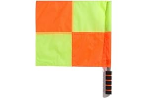 Nice and ProfessionalSoccer Referee Flag Waterproof Referee Linesman Flag Signal Flag Football Match Competition Referee Equi