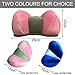 USUNO Cervical Neck Pillows - Neck Support Relaxer - Neck and Shoulder Traction Device - Cervical Relief Pillow, Relieve Neck and Shoulder Pain. (Pink)