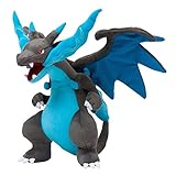 Havenport 9 inch Mega Charizard Figure Animal Toys Plush Doll Collectable Xmas Gift for Kids( Blue)