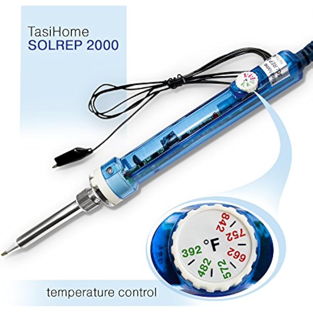 110 V 60W Soldering Iron Kit Temperature Adjustment Reliable Electronic