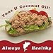 Itsumo Foods Wild Ahi Tuna Packets - Ready to Eat Sashimi Grade Ahi Tuna in Coconut Oil, Gluten Free and Perfect for Keto and Paleo, 2.5 oz x 10 Tuna Pouches