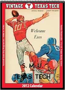 Texas Tech Red Raiders 2012 Vintage Football Calendar: Asgard Press Texas Tech Red Raiders 2012 Vintage Football Calendar: Asgard Press