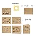 KUUQA 36 Pieces Thank You Notes Cards with 36 Envelopes and 36 Stickers for Mother's Day Thanksgiving Day Greeting Card(6 Designs)