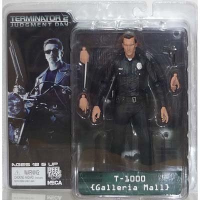 NECA Terminator 2 Cult Classics Action Figure Series 3 T-1000 (Galleria Mall)