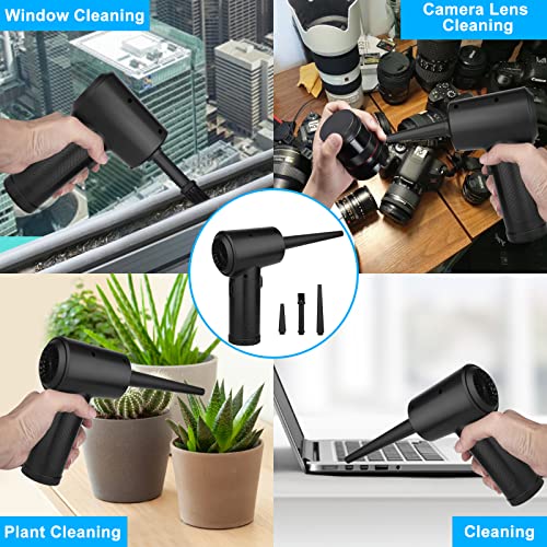 Compressed Air dust Destroyer, 6000mAh Portable Rechargeable Electric