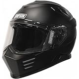 Simpson GBDM3 Black Dot Medium Helmet Ghost Bandit (Flat)