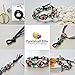 PandaHall Elite 1 Roll 3 mm Cowhide Round Leather Cords for Bracelet Neckacle Beading Jewelry Making 10 Meter / 11 Yard Black