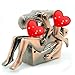 Man and women sexual Blow job Alloy Retro Copper Windproof Cigarette lighter With lady pleasure moaning no gas